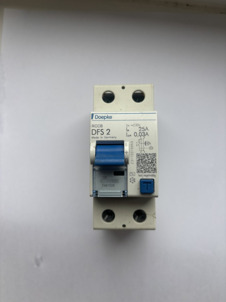 DOEPKE NORDEN 63 AMP 30mA 468 632/003 RCCB CIRCUIT BREAKER