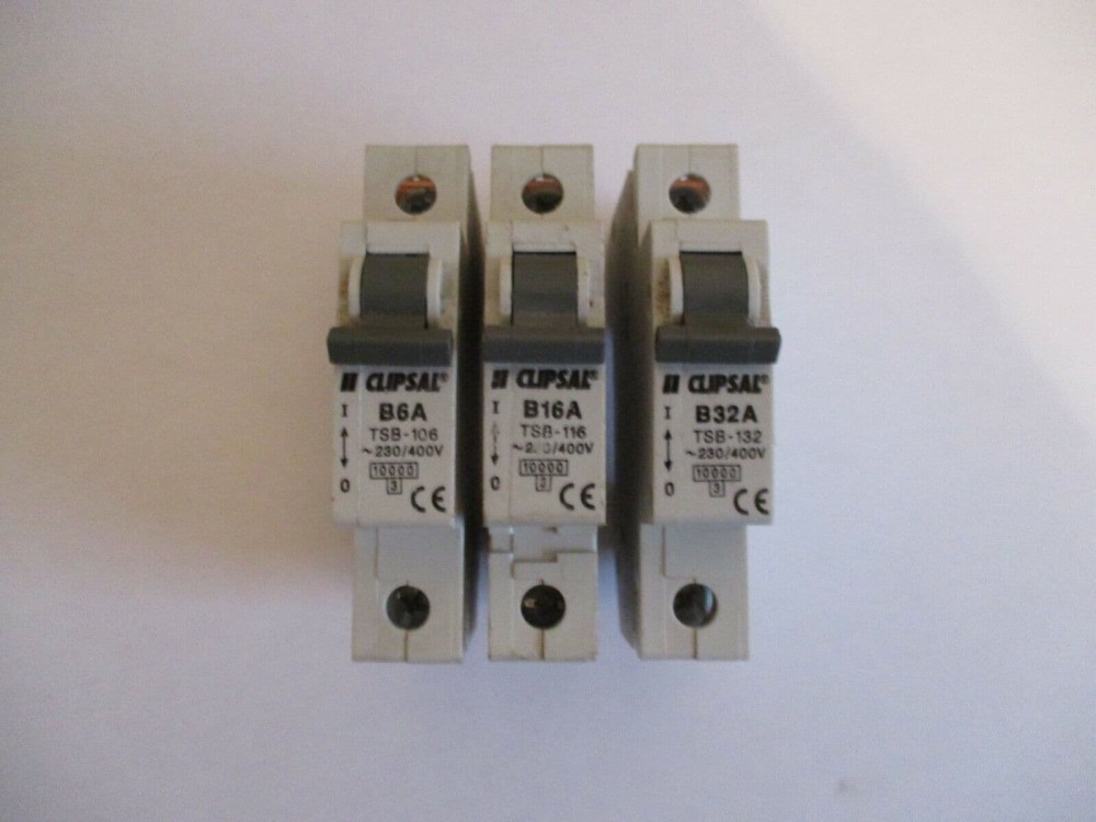 GET 45 AMP CURVE B 6kA MCB CIRCUIT BREAKER 45B1M SCHUPA Used Circuit Breaker Spe