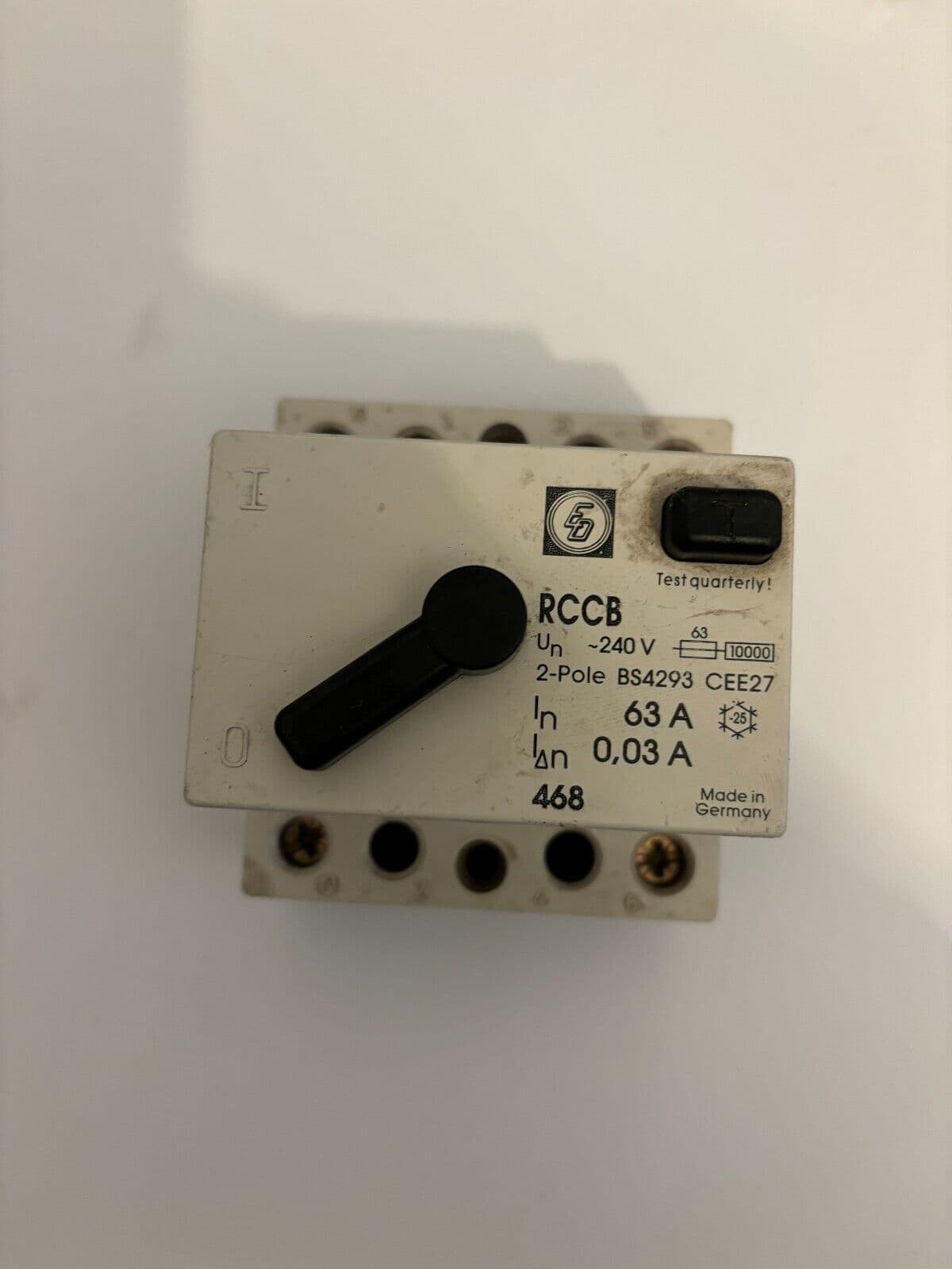 DOEPKE NORDEN 63 AMP 30mA 468 632/003 RCCB CIRCUIT BREAKER