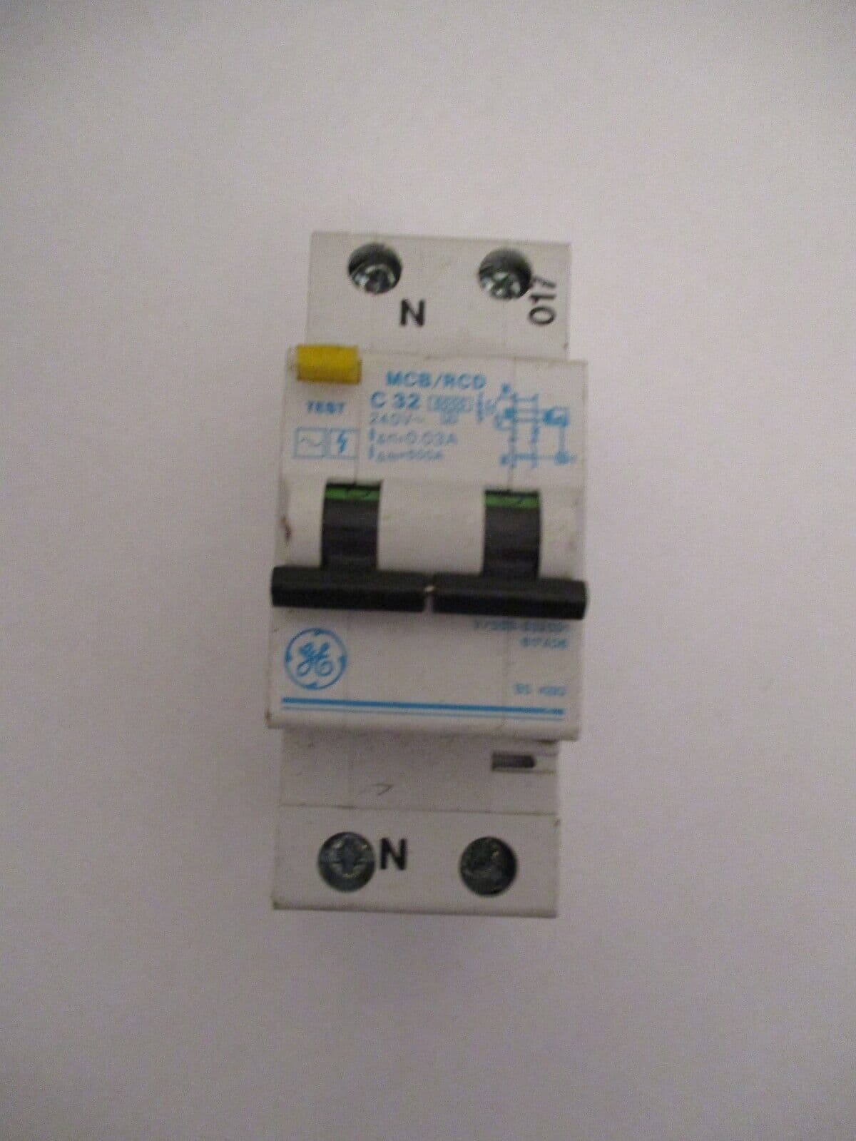 32 Amp Rcd GE GENERAL ELECTRIC C32 32 AMP 30mA V/305-032031 617408 MCB/RCD COMBINATION