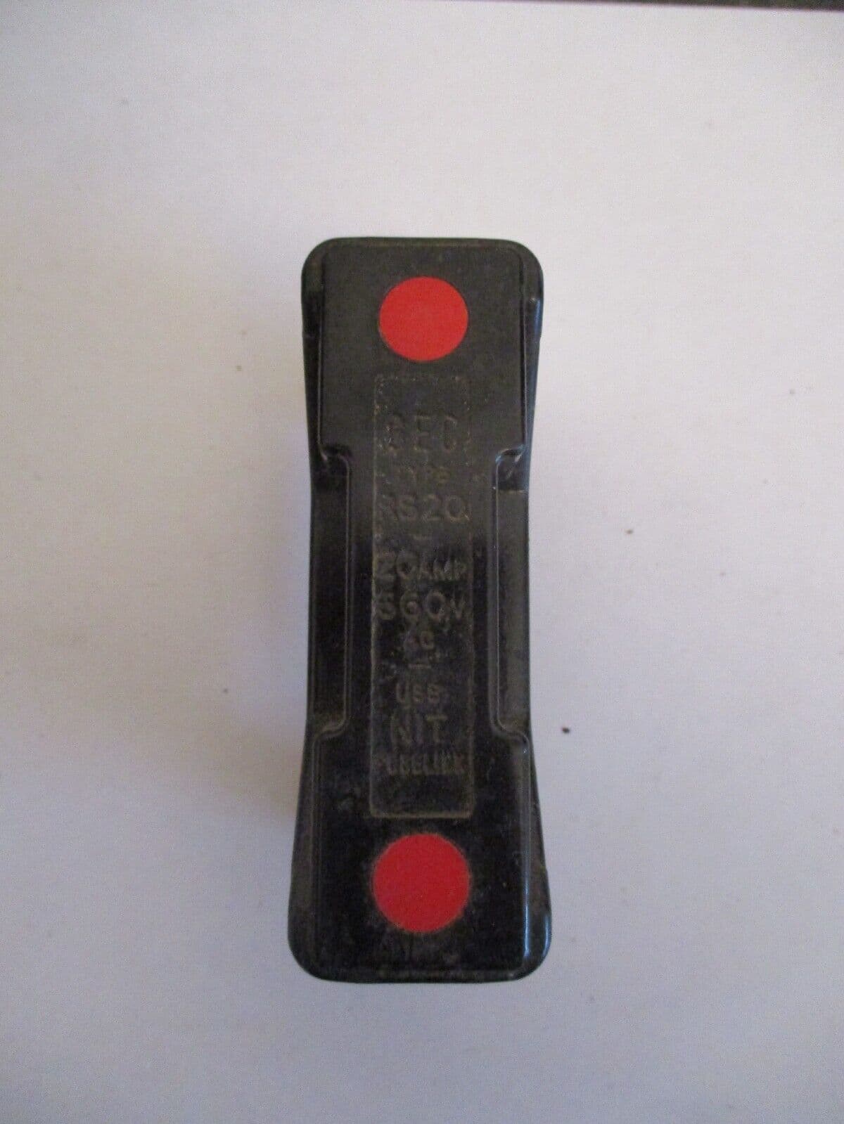 Fusible Lien HRC GEC Red Spot 100A - New Old Stock (Tcp100m125) - Courant 160A UK