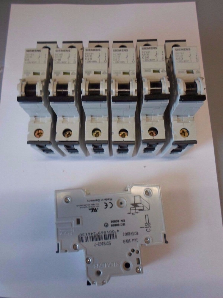 Magnetotermici Contactum CPB Serie – CPB06 CPB10 CPB16 CPB20 CPB32 CPB40 CPB63 Usati
